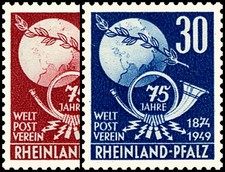 Rheinland-Pfalz 1949 Mi.-Nr