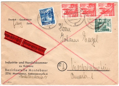 Rheinland pfalz 1948 marken - 1948,, 5