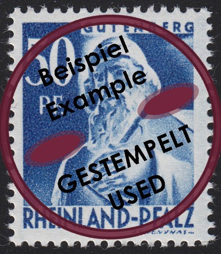 Rheinland pfalz 26y freimarke - 26y,