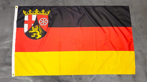 Fahne flagge rheinland pfalz - fahne,