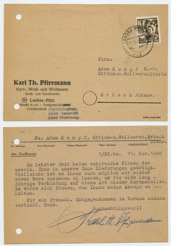 115260 postkarte karl th - postkarte,