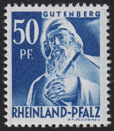 Rheinland pfalz 26y freimarke - rheinland-pfalz,