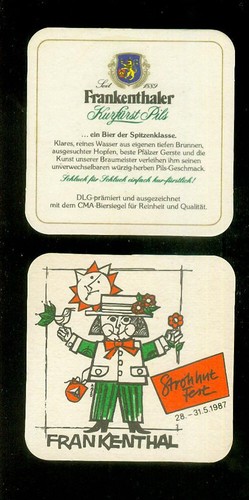 Bierdeckel frankenthaler - bierdeckel,