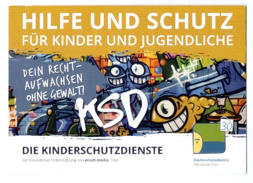 Werbekarte ksd - -,