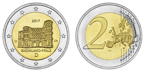 Brd euro rheinland pfalz - brd, 2