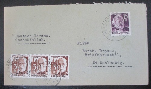 W29brief rheinland pfalz 1948 - rheinland-pfalz,