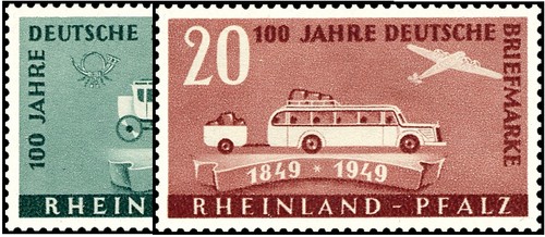 Rheinland pfalz 1949 nr - rheinland-pfalz,